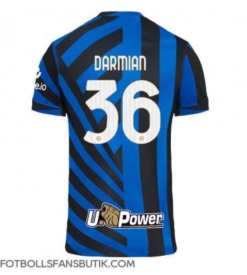 Inter Milan Matteo Darmian #36 Replika Hemmatröja 2024-25 Kortärmad